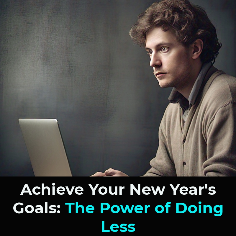 Achieve Your New Year’s Goals: The Power of Doing Less